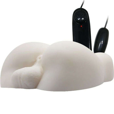 Replica Realistica Culo e Testicoli con Vibrazione e Telecomando